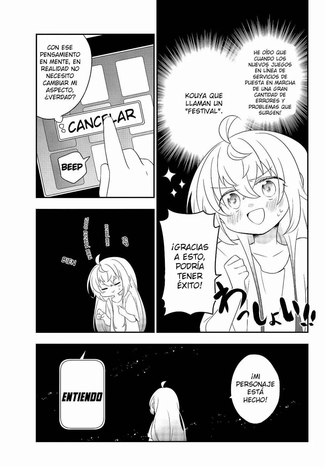 Bishoujo ni Natta kedo, Netoge Haijin Yattemasu. Capítulo 2.2 - Page 16