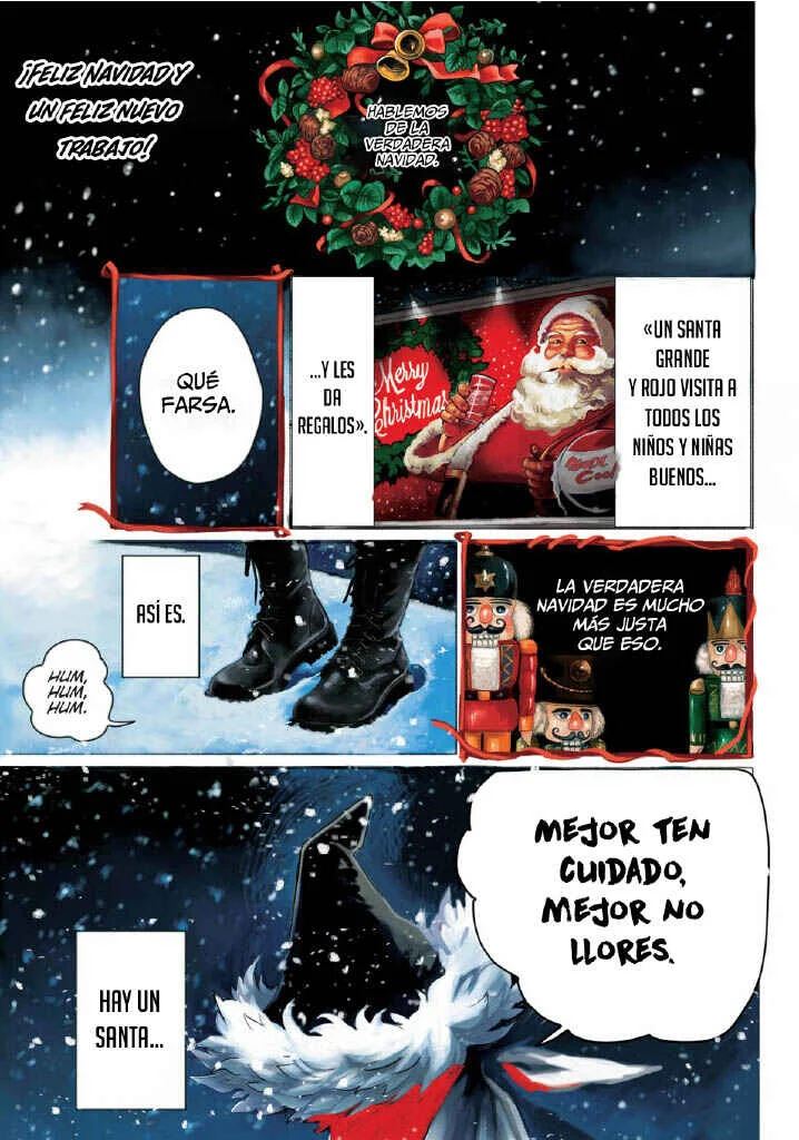 Black Night Parade Capítulo 1: ¡FELIZ NAVIDAD Y UN FELIZ NUEVO TRABAJO! - Page 4
