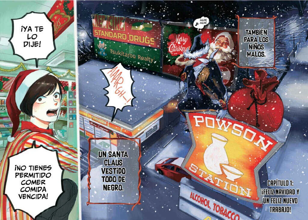 Black Night Parade Capítulo 1: ¡FELIZ NAVIDAD Y UN FELIZ NUEVO TRABAJO! - Page 5