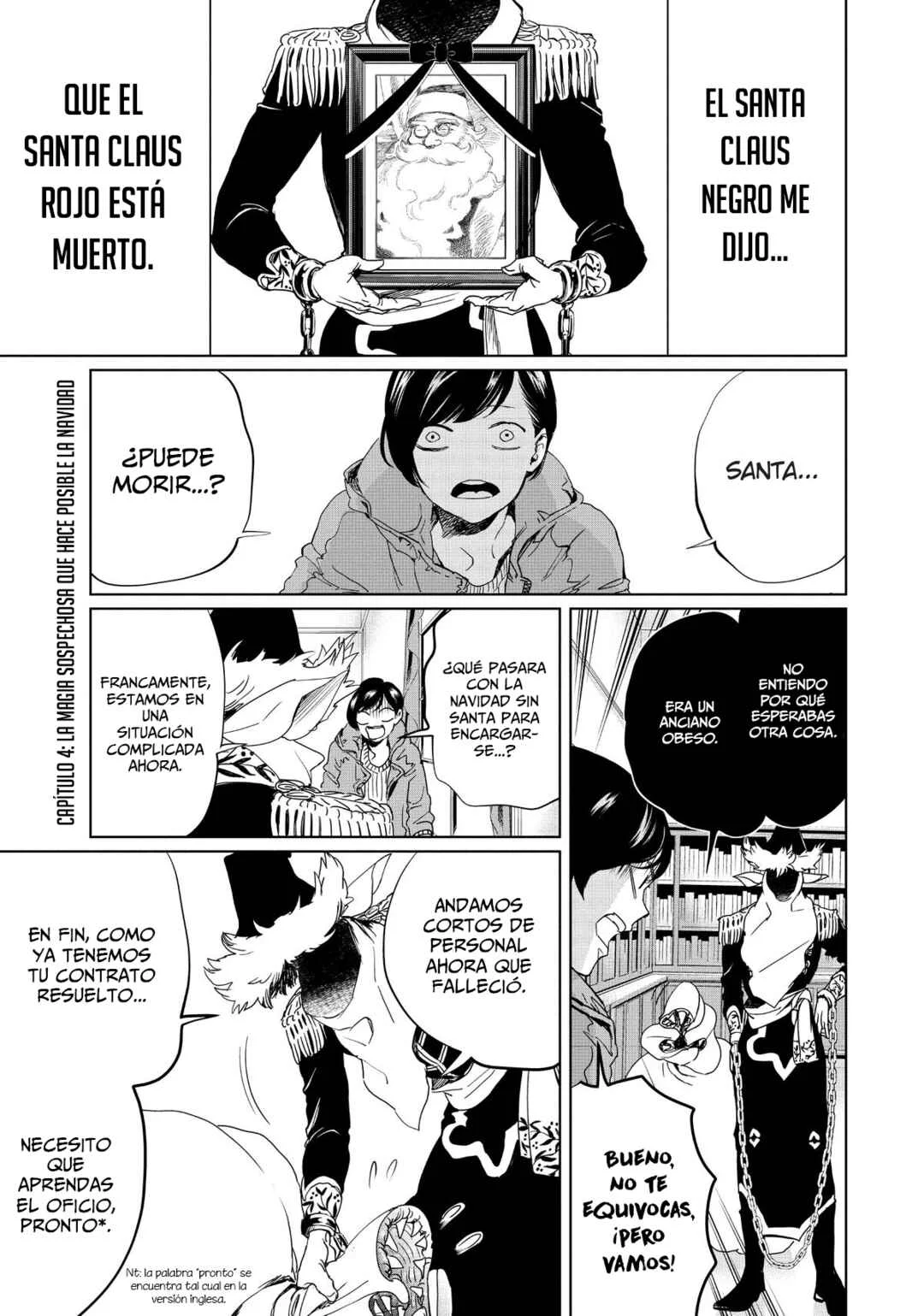 Black Night Parade Capítulo 4: Magia Sospechosa Que Hace Posible La Navidad - Page 2