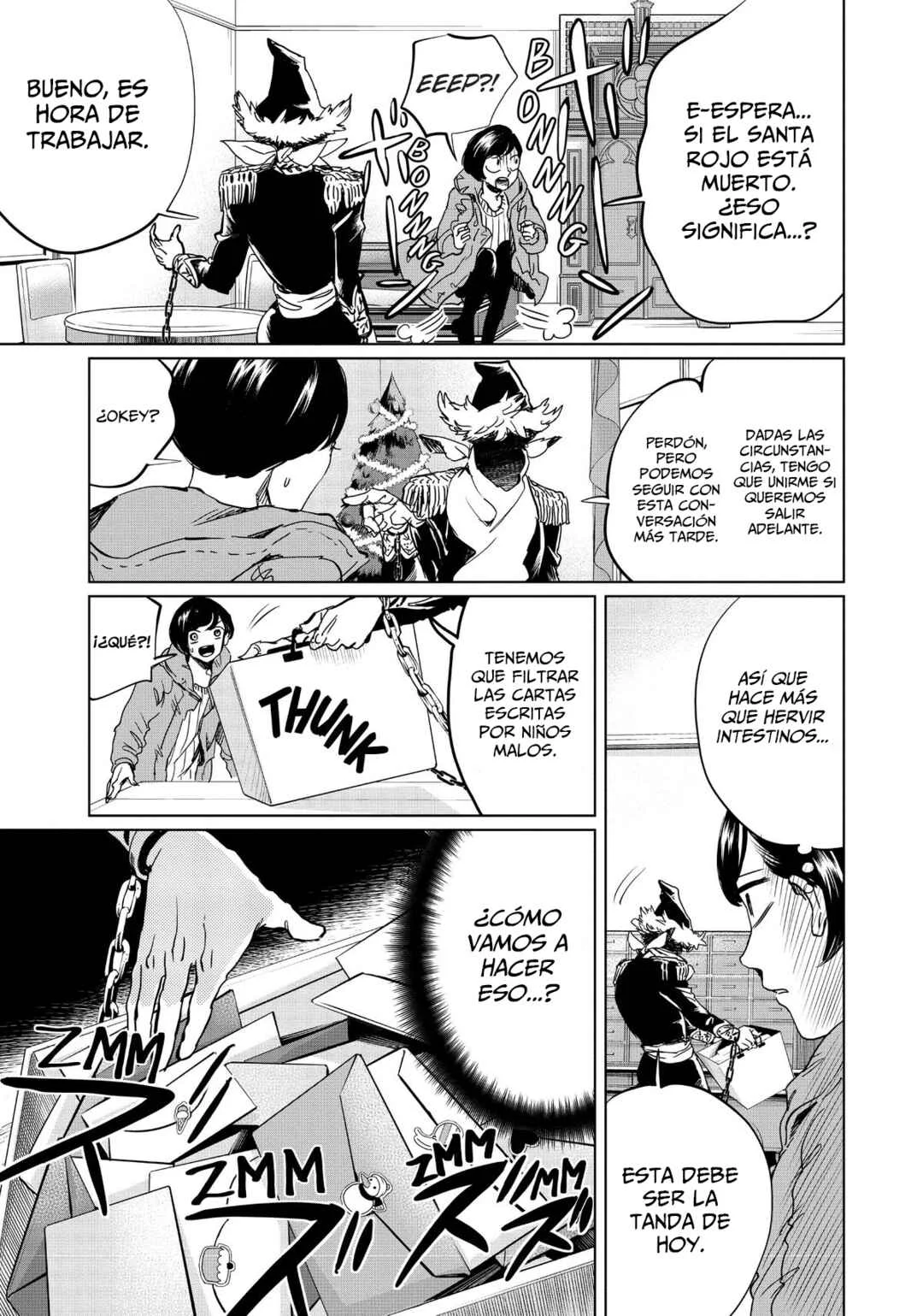 Black Night Parade Capítulo 4: Magia Sospechosa Que Hace Posible La Navidad - Page 4