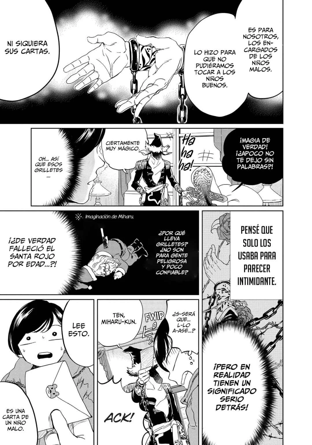 Black Night Parade Capítulo 4: Magia Sospechosa Que Hace Posible La Navidad - Page 6