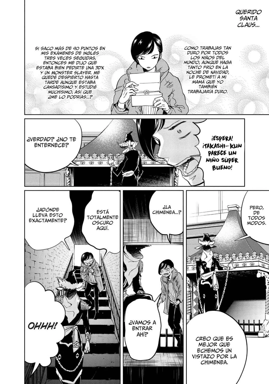 Black Night Parade Capítulo 4: Magia Sospechosa Que Hace Posible La Navidad - Page 7