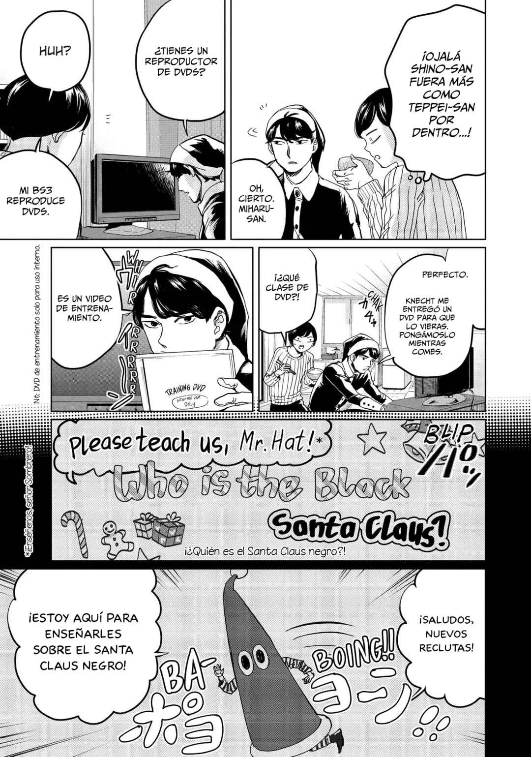 Black Night Parade Capítulo 4: Magia Sospechosa Que Hace Posible La Navidad - Page 18