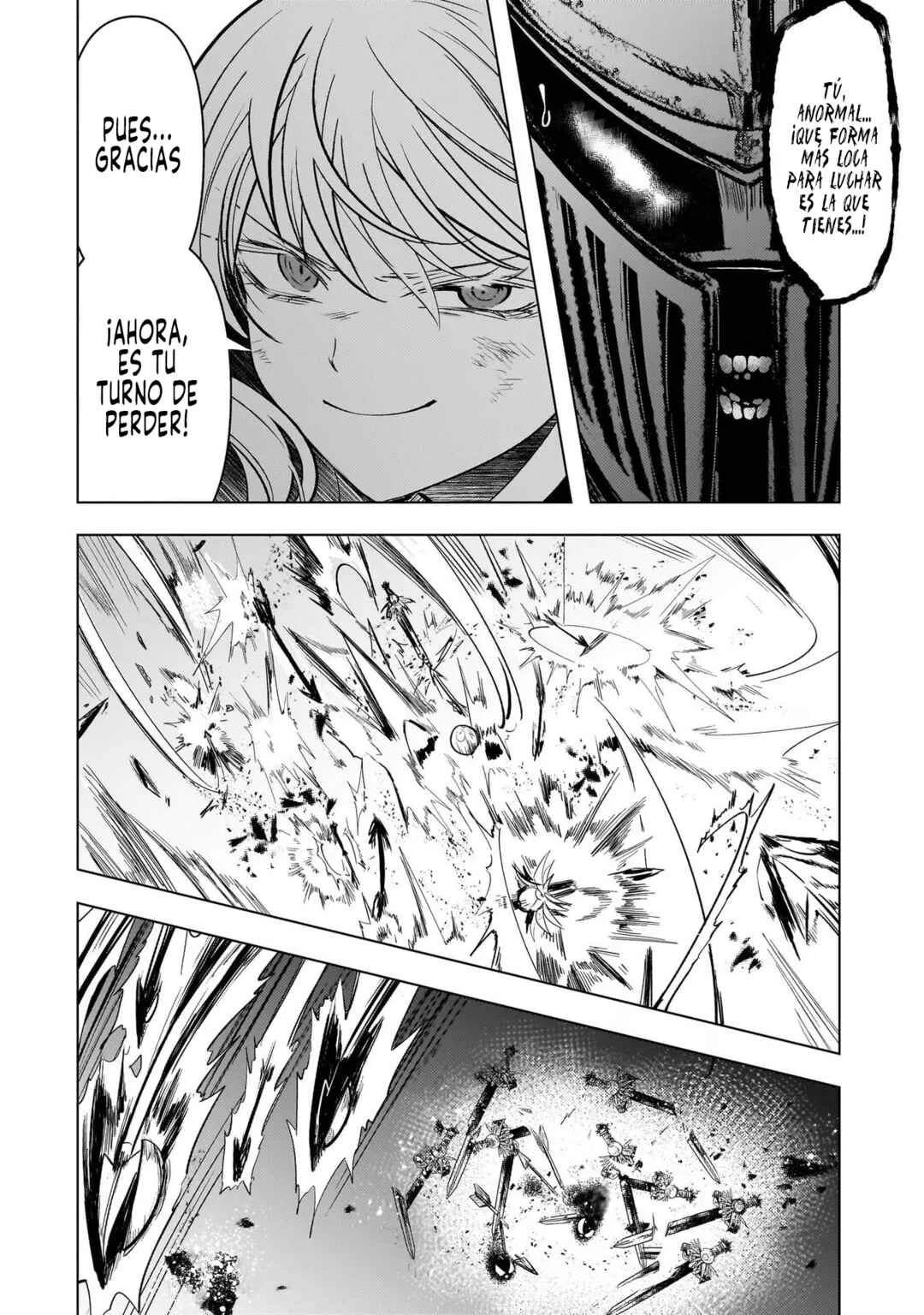 Blade Skill Online: Gomi Shokugyou de Saijaku Bukide Kuso Status no Ore, Itsunomanika "Last Boss" ni Nariagarimasu! Capítulo 5: ¡La batalla del siglo, Armadura Viviente V/s El Suertudo! - Page 18