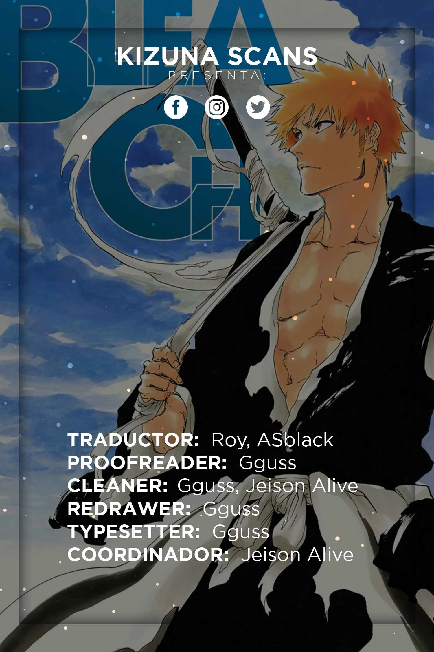Bleach (Official Colored) Capítulo 1: La muerte y la fresa - Page 1