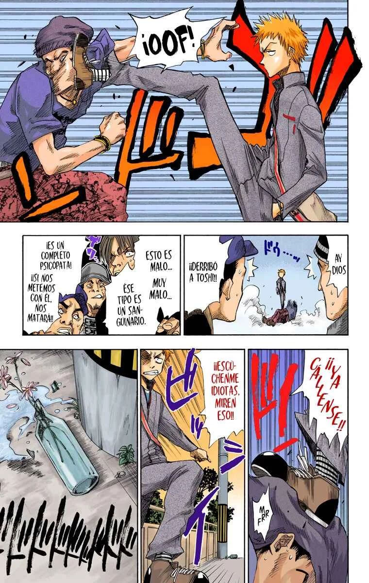 Bleach (Official Colored) Capítulo 1: La muerte y la fresa - Page 8