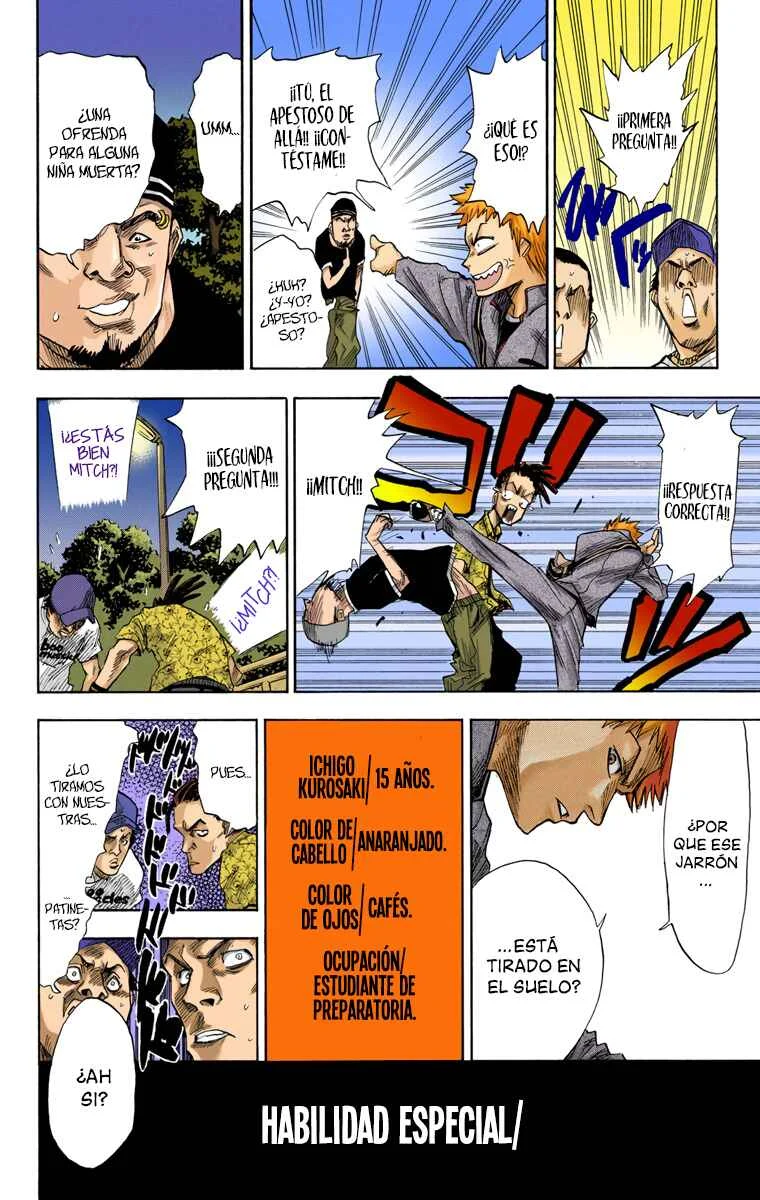 Bleach (Official Colored) Capítulo 1: La muerte y la fresa - Page 9