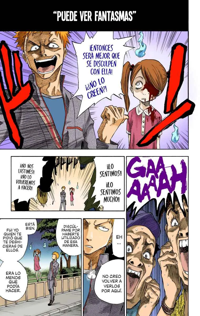 Bleach (Official Colored) Capítulo 1: La muerte y la fresa - Page 10