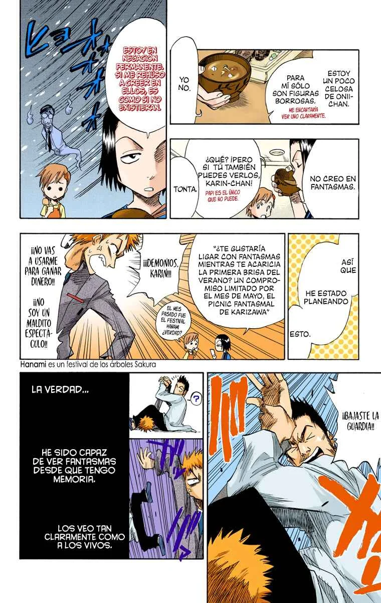 Bleach (Official Colored) Capítulo 1: La muerte y la fresa - Page 13