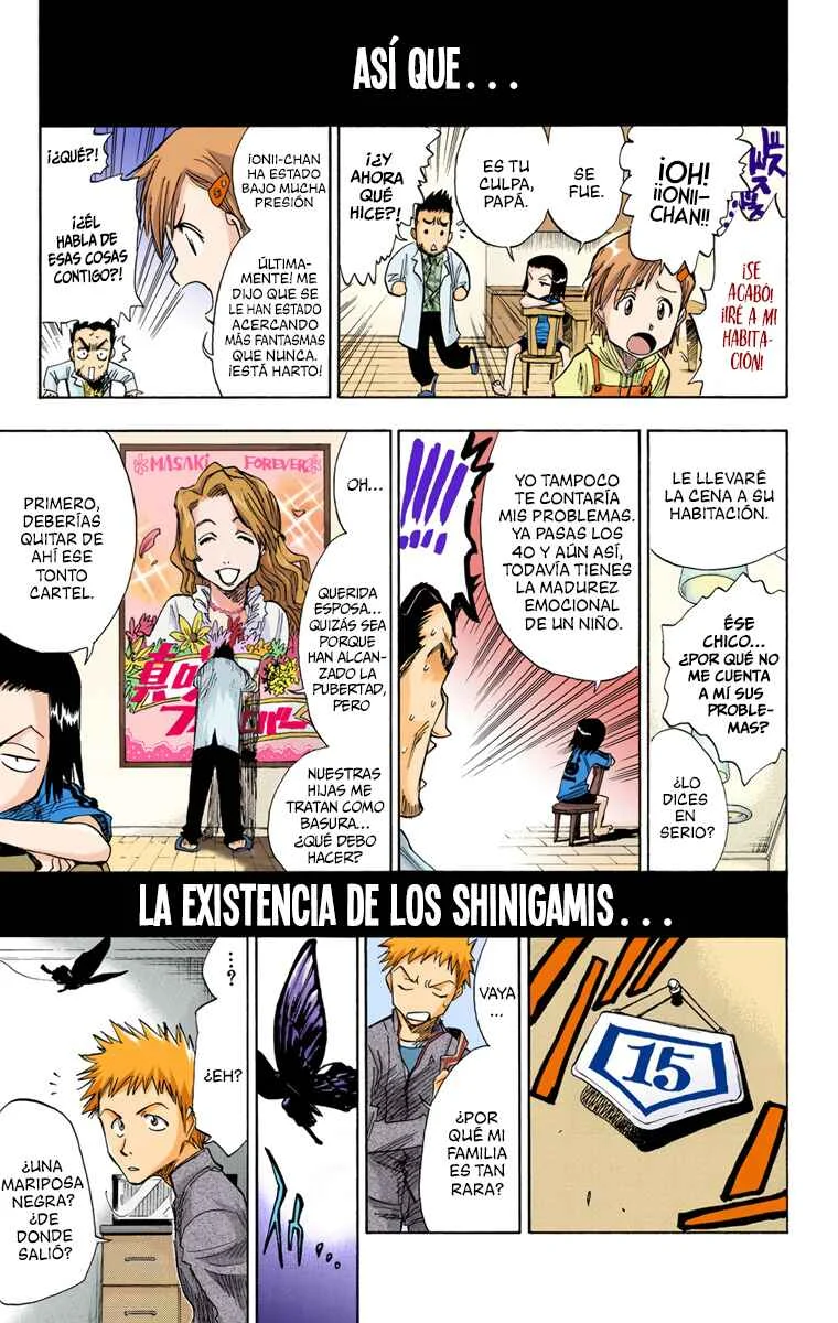 Bleach (Official Colored) Capítulo 1: La muerte y la fresa - Page 14