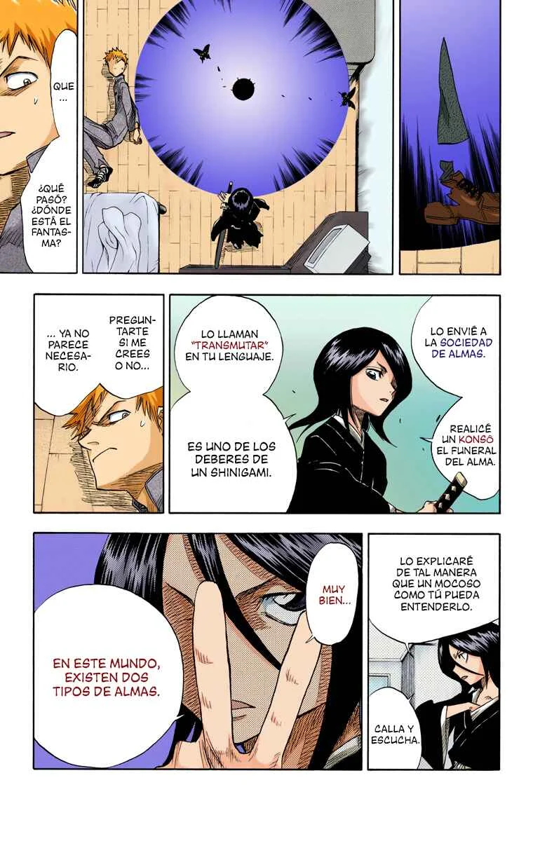 Bleach (Official Colored) Capítulo 1: La muerte y la fresa - Page 22