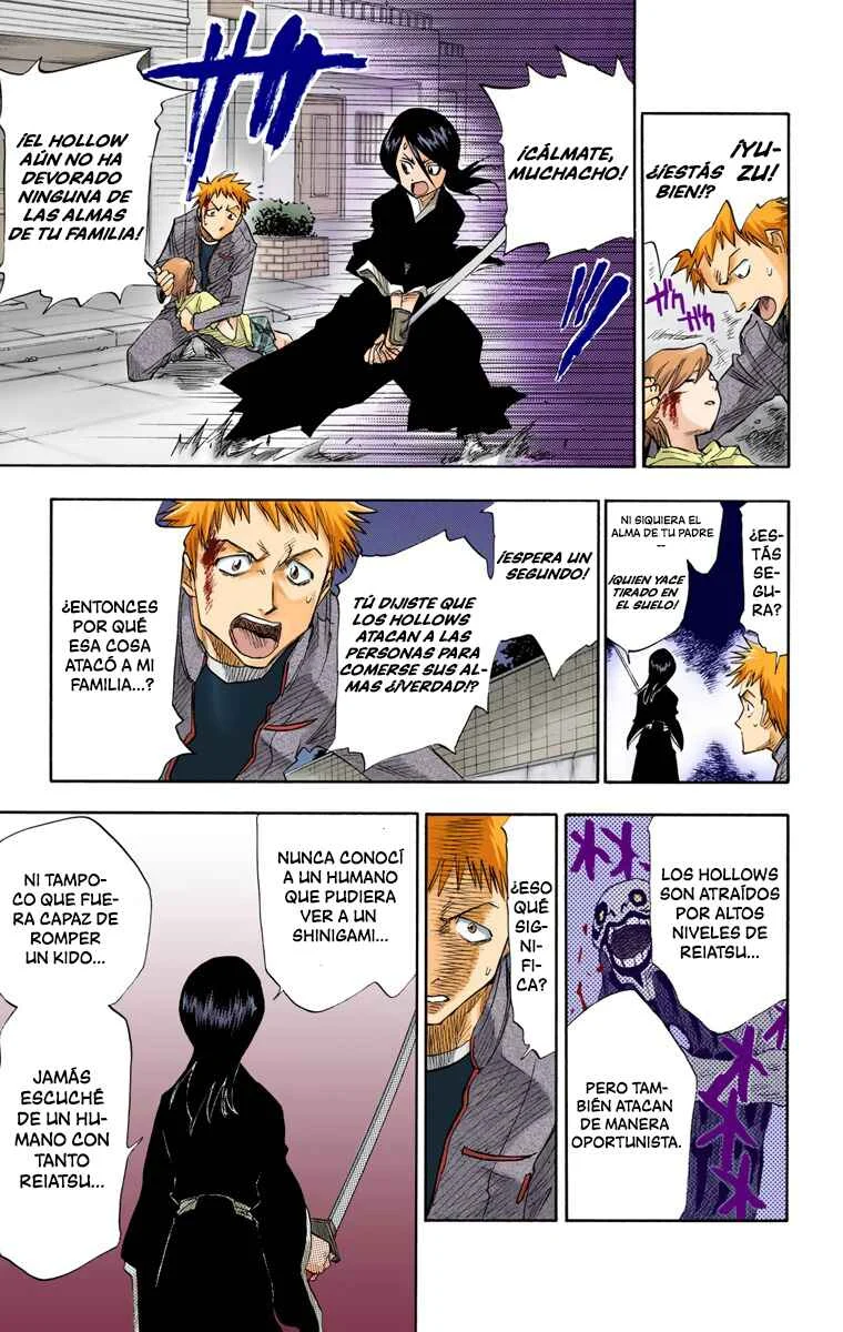 Bleach (Official Colored) Capítulo 1: La muerte y la fresa - Page 38