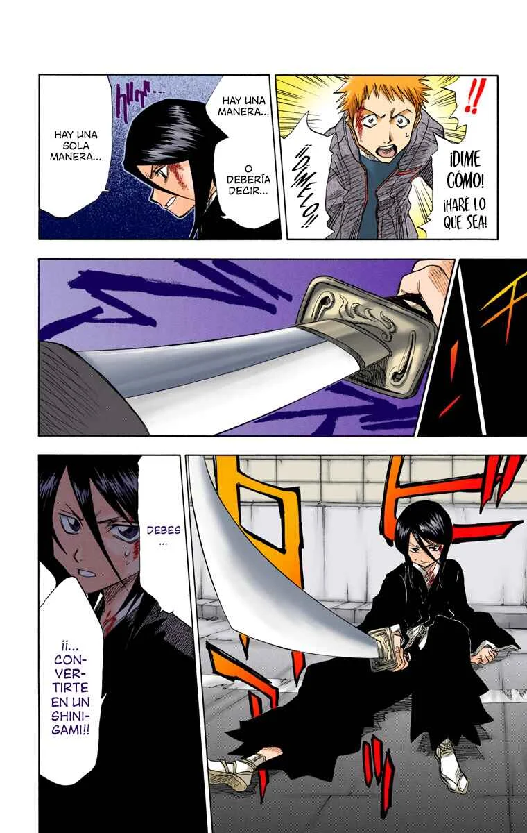 Bleach (Official Colored) Capítulo 1: La muerte y la fresa - Page 45