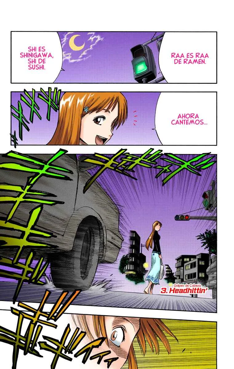Bleach (Official Colored) Capítulo 3: Golpeo de cabeza. - Page 1