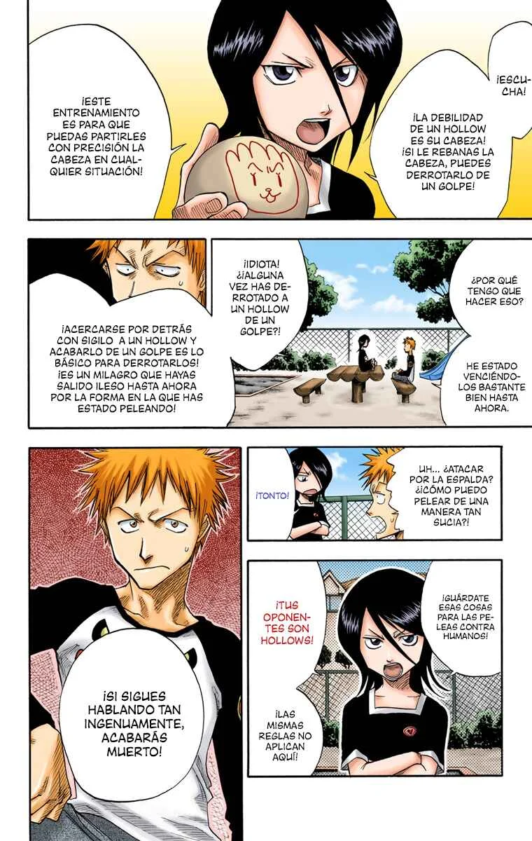 Bleach (Official Colored) Capítulo 3: Golpeo de cabeza. - Page 6