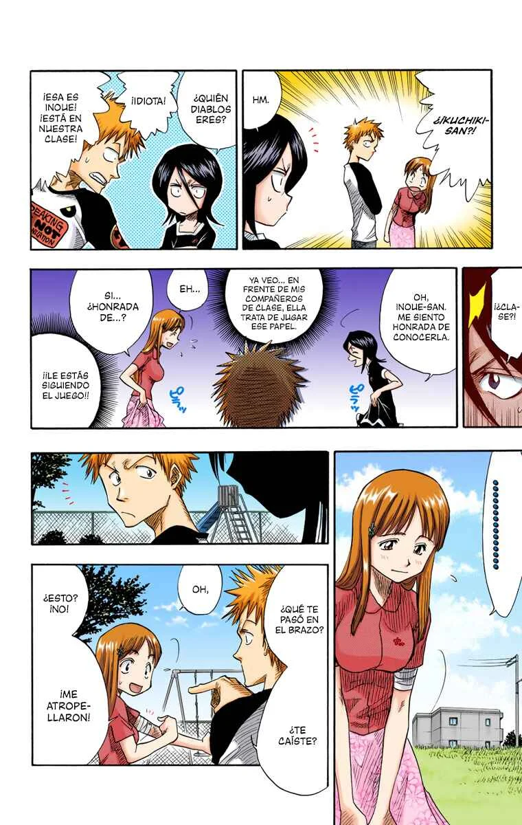 Bleach (Official Colored) Capítulo 3: Golpeo de cabeza. - Page 8