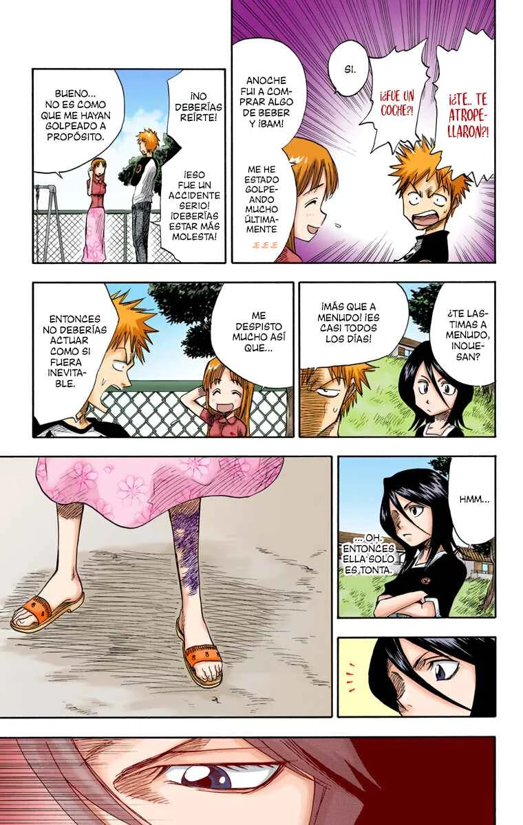 Bleach (Official Colored) Capítulo 3: Golpeo de cabeza. - Page 9