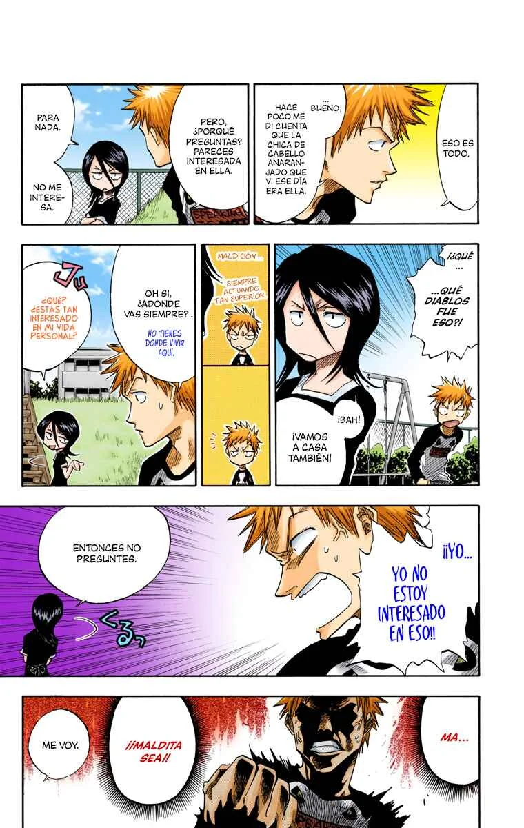Bleach (Official Colored) Capítulo 3: Golpeo de cabeza. - Page 13