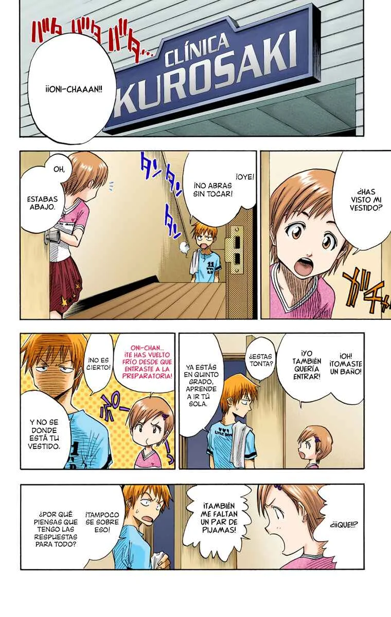 Bleach (Official Colored) Capítulo 3: Golpeo de cabeza. - Page 14