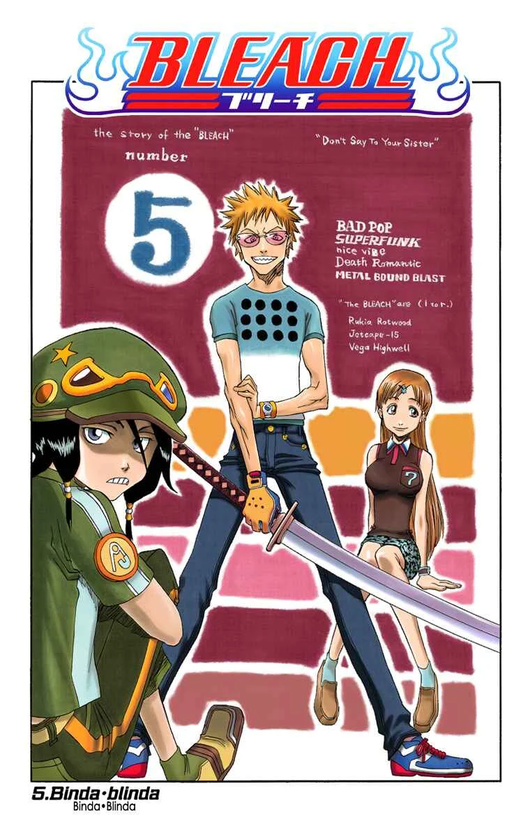 Bleach (Official Colored) Capítulo 5: Binda•blinda - Page 1