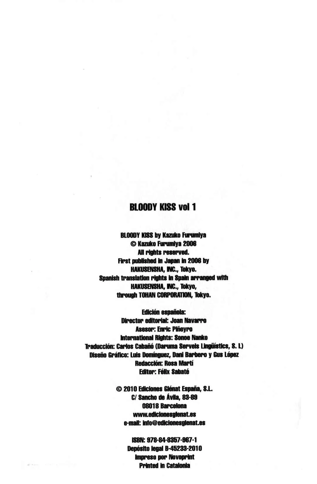 Bloody Kiss Capítulo 3.5: La canción de amor del ángel - Page 36