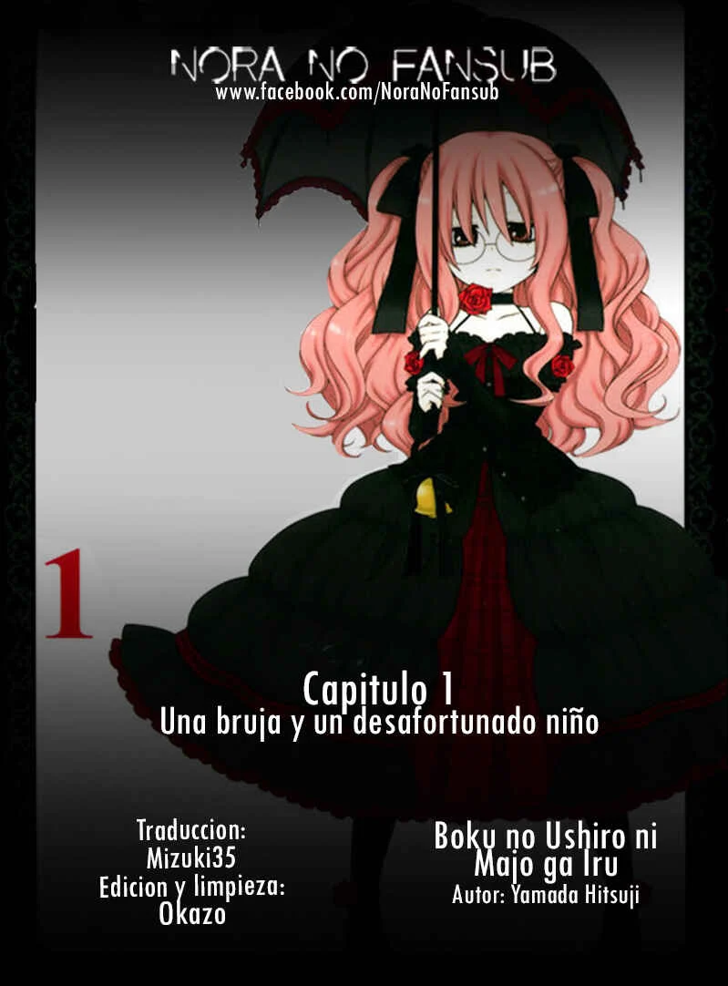 Boku no Ushiro ni Majo ga Iru Capítulo 1: Una bruja y un Desafortunado niño - Page 1