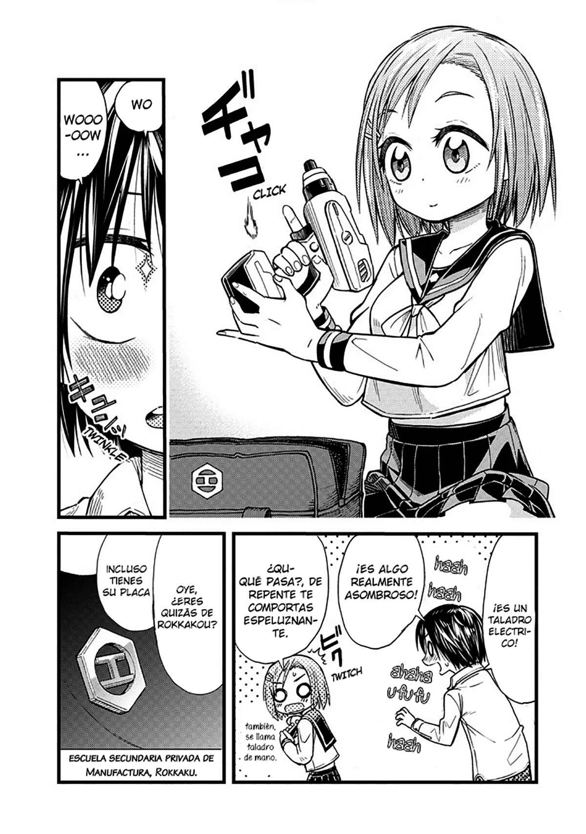 Boku to Shishou no Himitsu Koubou Capítulo 1: Uniforme de marinero y taladro eléctrico - Page 12
