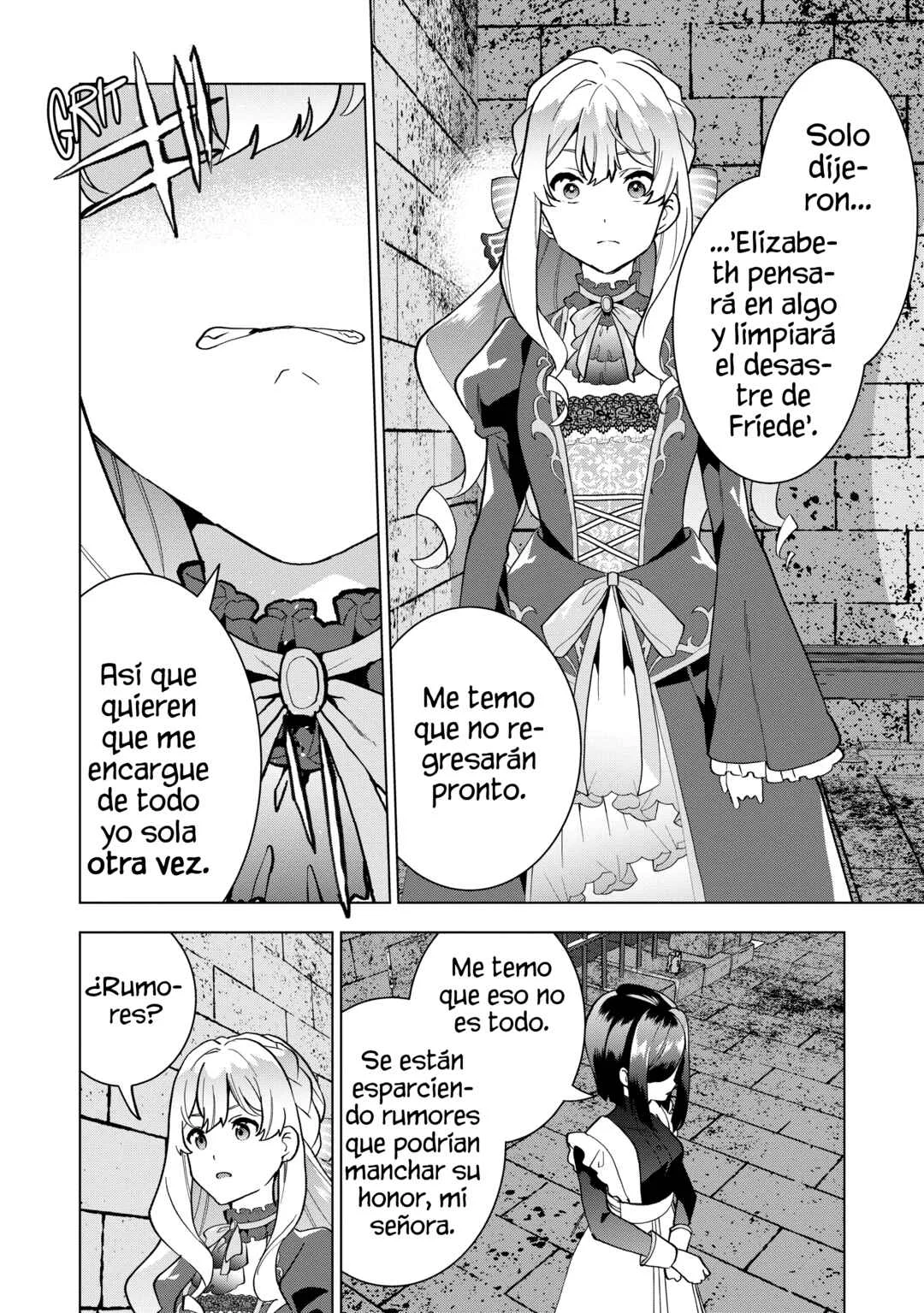 Buchigire Reijou wa Houfuku wo Chikaimashita. ~Madousho no Chikara de Sokoku wo Tataki Tsubushimasu~ Capítulo 1 - Page 12