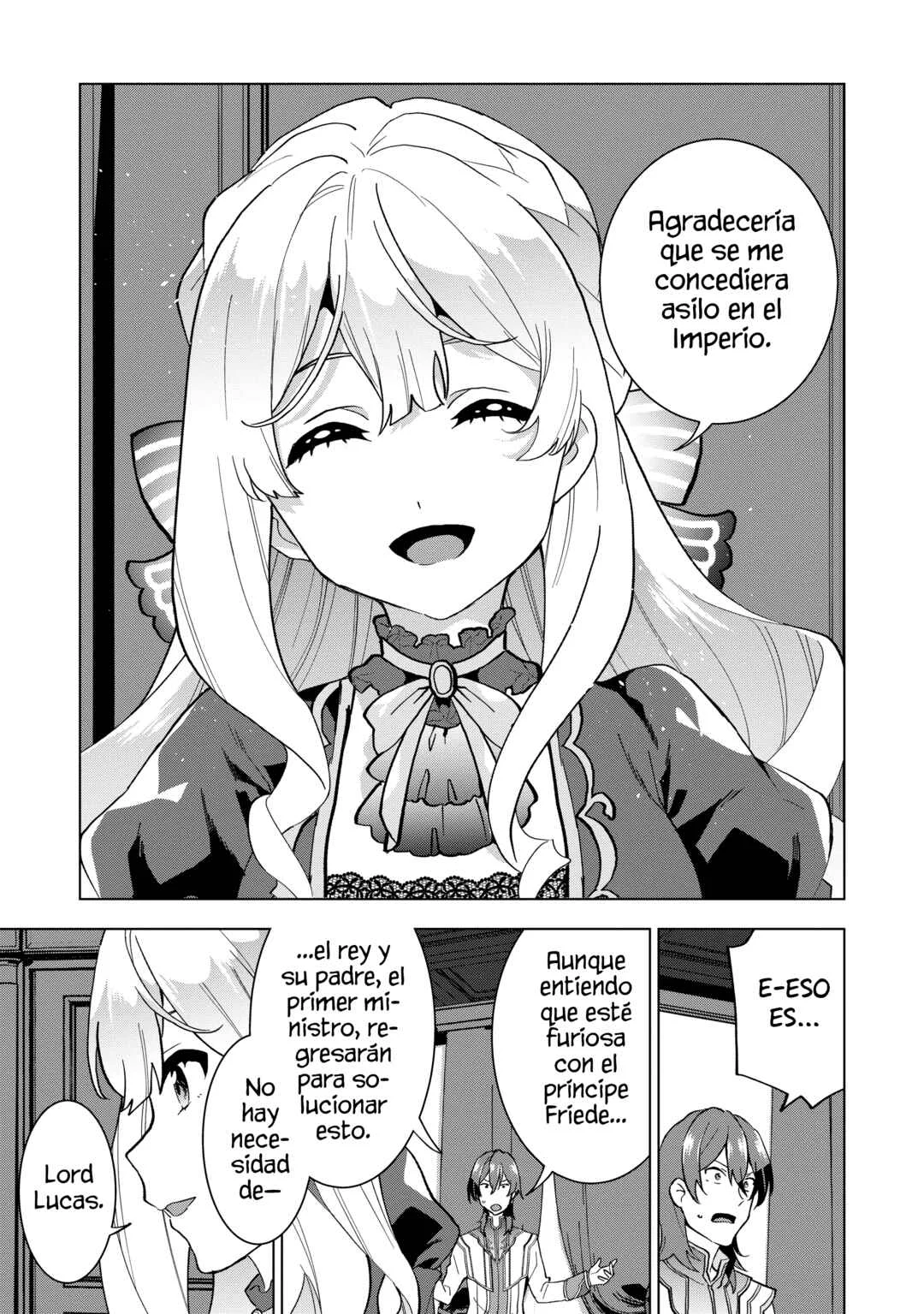 Buchigire Reijou wa Houfuku wo Chikaimashita. ~Madousho no Chikara de Sokoku wo Tataki Tsubushimasu~ Capítulo 1 - Page 32
