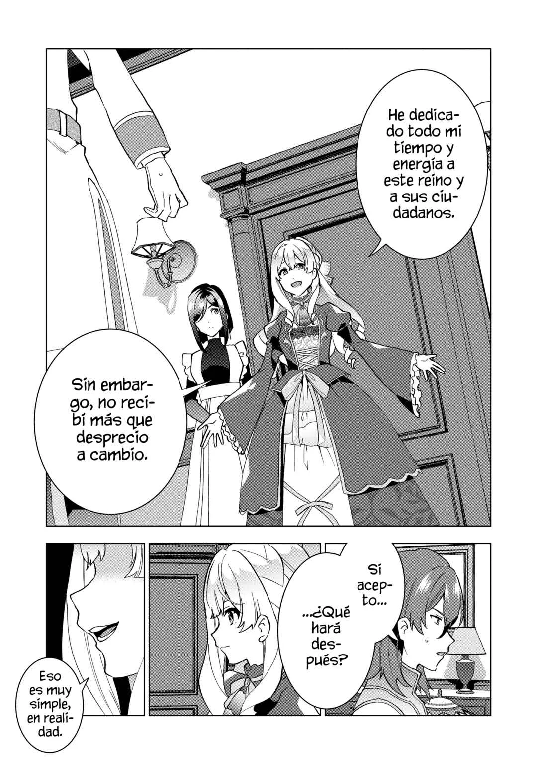 Buchigire Reijou wa Houfuku wo Chikaimashita. ~Madousho no Chikara de Sokoku wo Tataki Tsubushimasu~ Capítulo 1 - Page 34