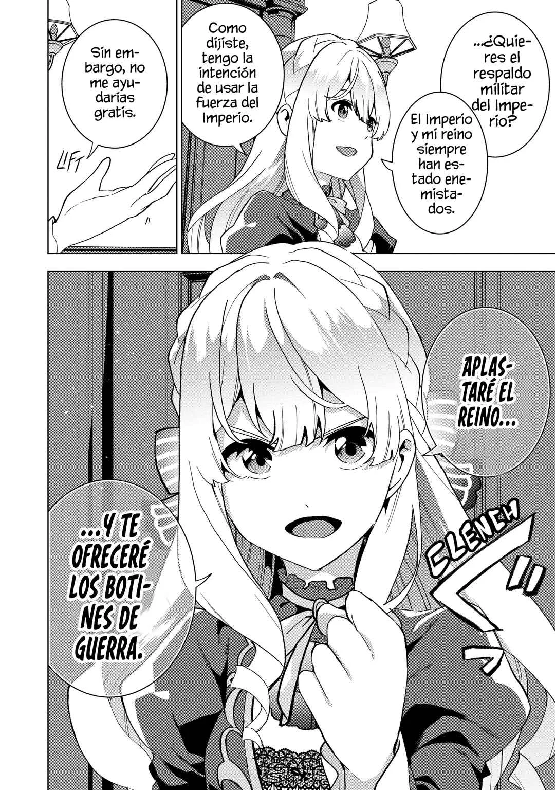 Buchigire Reijou wa Houfuku wo Chikaimashita. ~Madousho no Chikara de Sokoku wo Tataki Tsubushimasu~ Capítulo 2 - Page 3