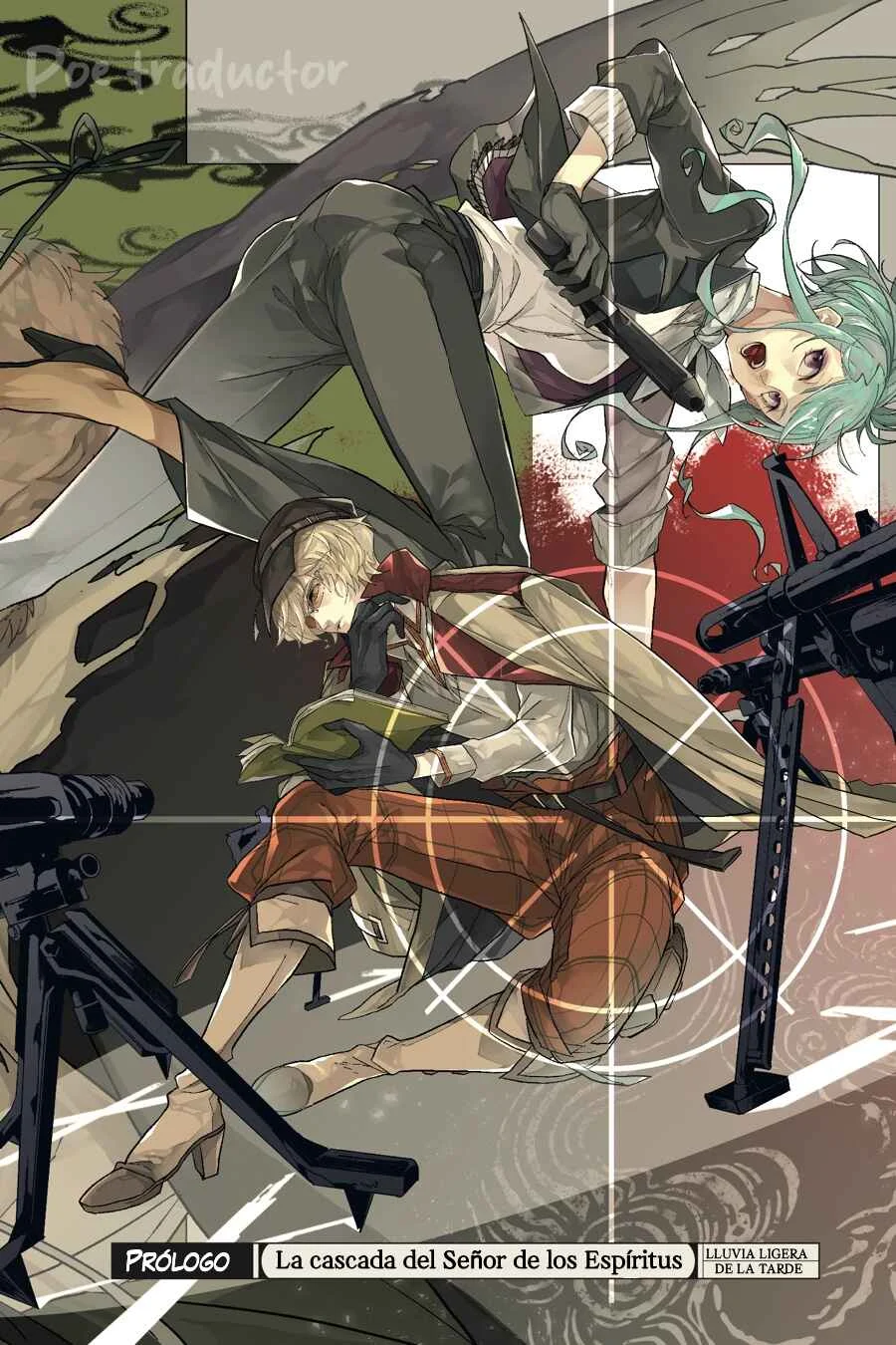 Bungo Stray Dogs Gaiden - Ayatsuji Yukito VS. Kyougoku Natsuhiko Capítulo 0: Epílogo "La cascada del Señor de los espíritus" /Tarde /Lluvia ligera - Page 3
