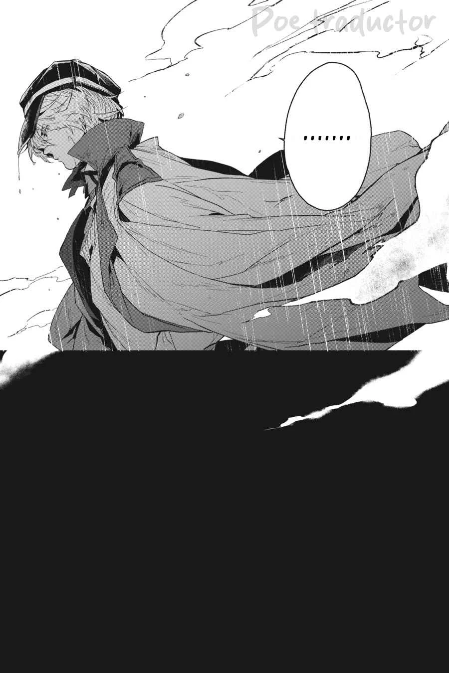 Bungo Stray Dogs Gaiden - Ayatsuji Yukito VS. Kyougoku Natsuhiko Capítulo 0: Epílogo "La cascada del Señor de los espíritus" /Tarde /Lluvia ligera - Page 19