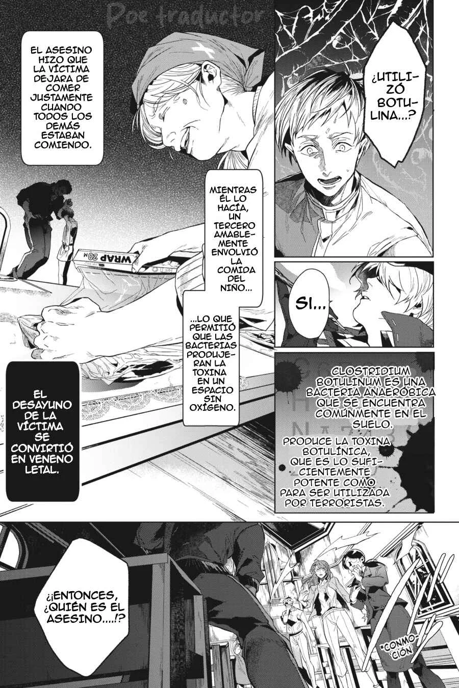 Bungo Stray Dogs Gaiden - Ayatsuji Yukito VS. Kyougoku Natsuhiko Capítulo 1: "La antigua catedral del barranco" - Page 8