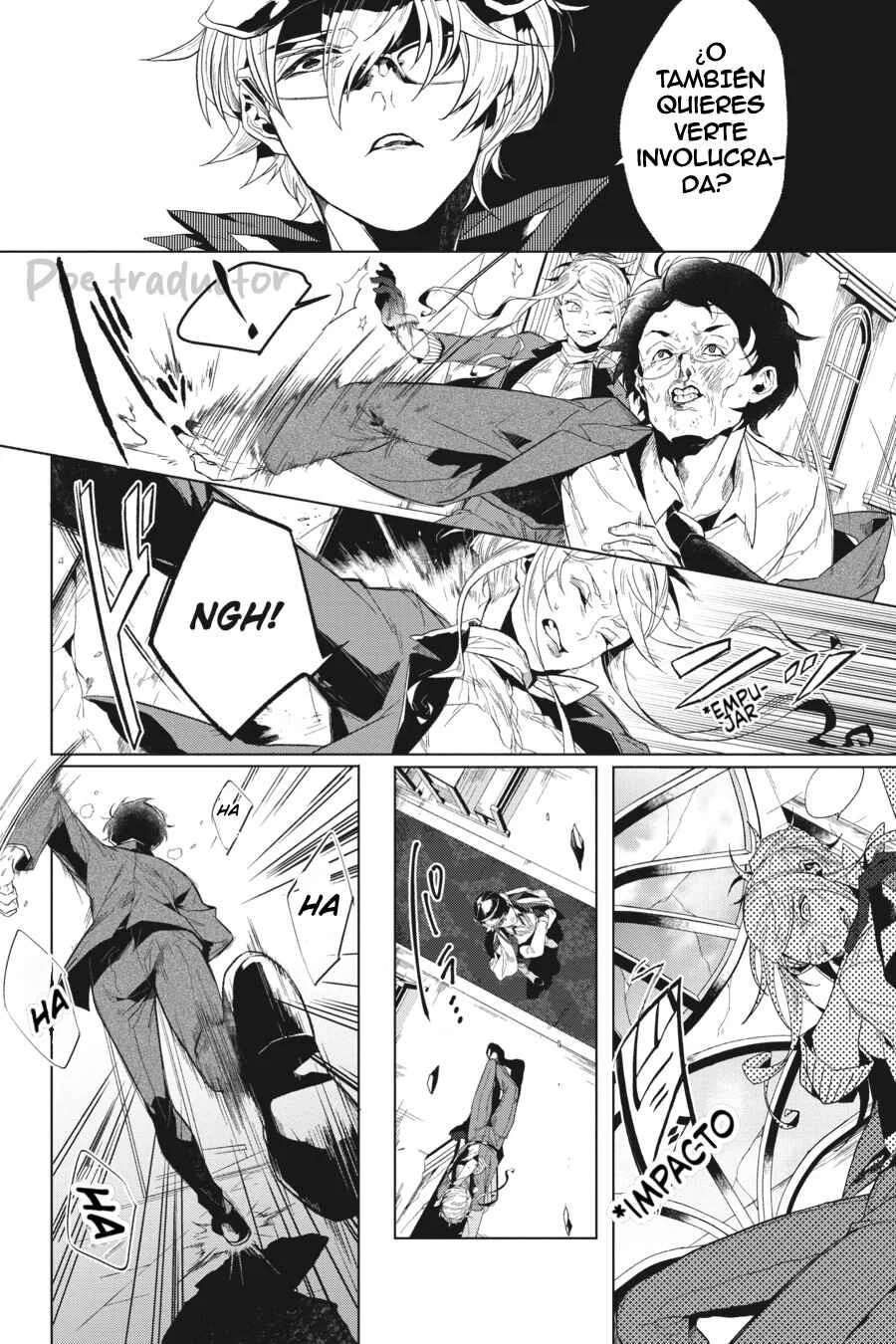 Bungo Stray Dogs Gaiden - Ayatsuji Yukito VS. Kyougoku Natsuhiko Capítulo 1: "La antigua catedral del barranco" - Page 17