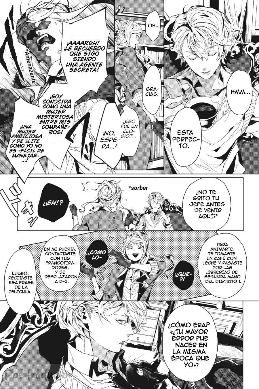 Bungo Stray Dogs Gaiden - Ayatsuji Yukito VS. Kyougoku Natsuhiko Capítulo 2: "Frente a la base secreta de la división especial (Mañana/soleado)" - Page 17