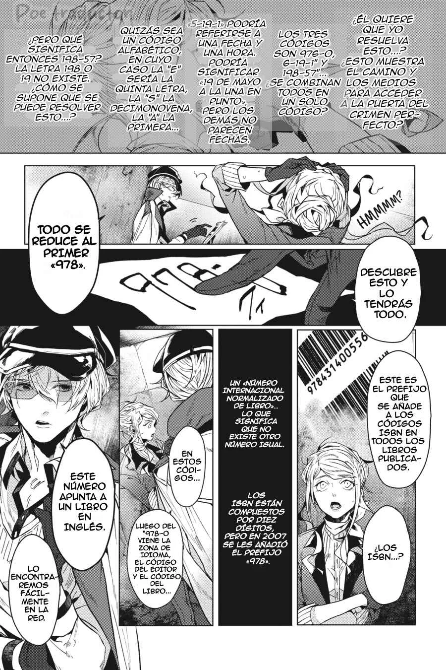 Bungo Stray Dogs Gaiden - Ayatsuji Yukito VS. Kyougoku Natsuhiko Capítulo 3.2: "Pantano (Tarde/Nublado) Pt2" - Page 7