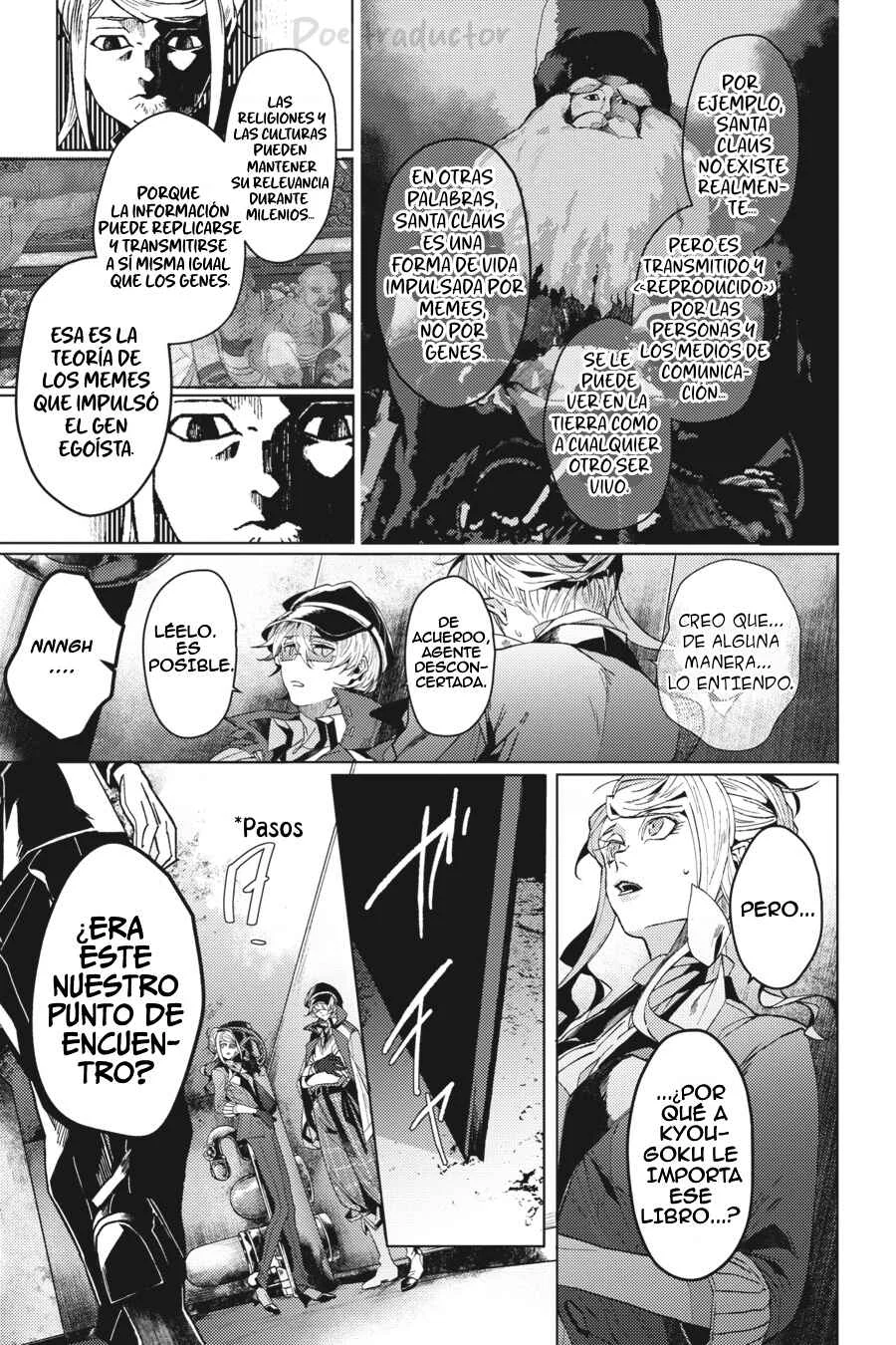 Bungo Stray Dogs Gaiden - Ayatsuji Yukito VS. Kyougoku Natsuhiko Capítulo 3.2: "Pantano (Tarde/Nublado) Pt2" - Page 9