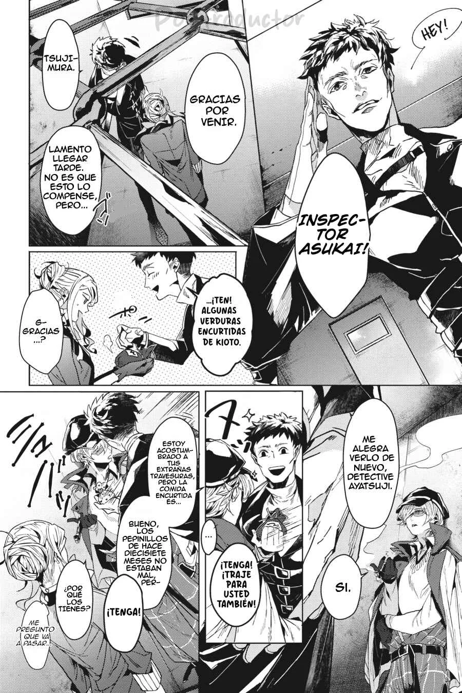 Bungo Stray Dogs Gaiden - Ayatsuji Yukito VS. Kyougoku Natsuhiko Capítulo 3.2: "Pantano (Tarde/Nublado) Pt2" - Page 10