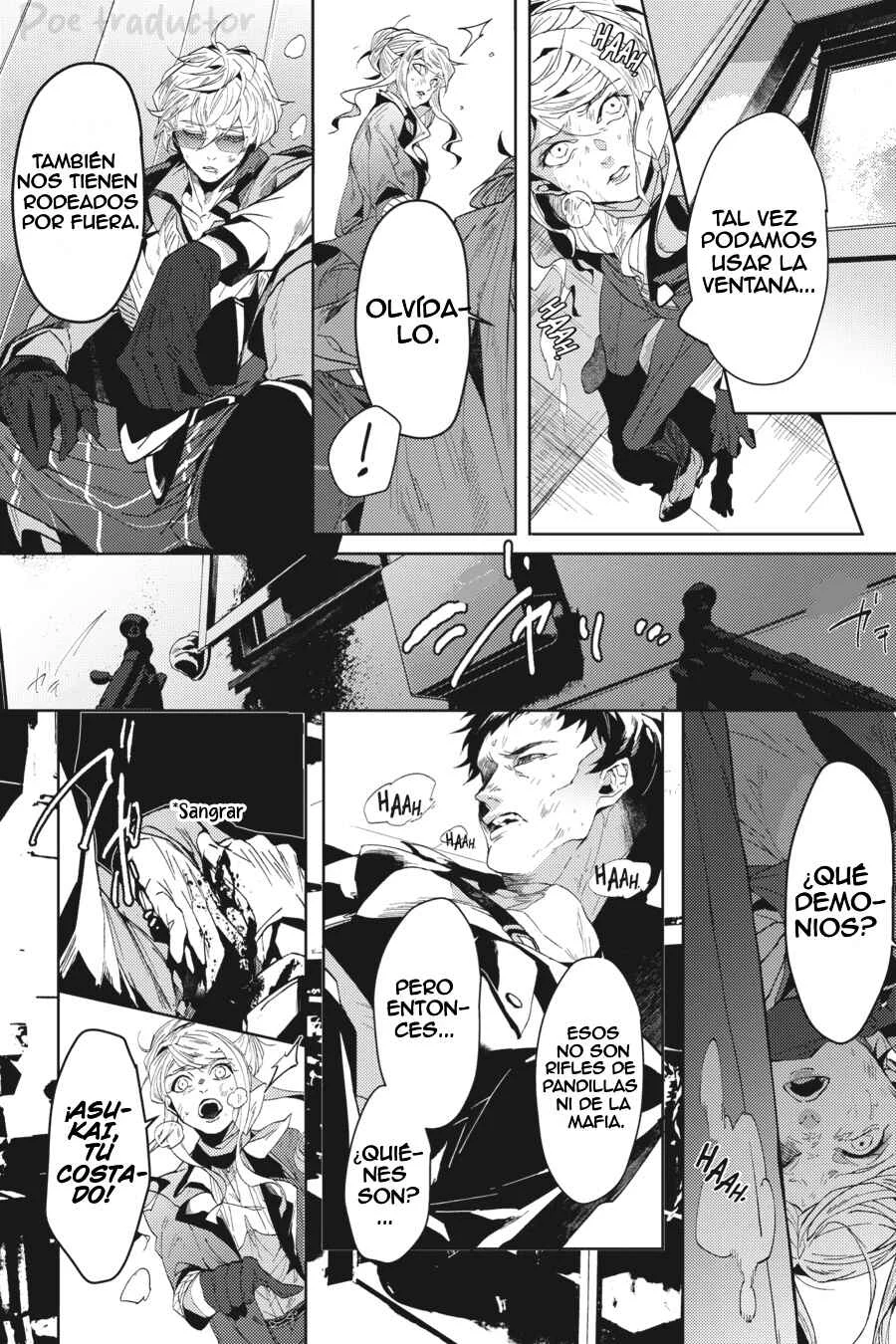 Bungo Stray Dogs Gaiden - Ayatsuji Yukito VS. Kyougoku Natsuhiko Capítulo 3.2: "Pantano (Tarde/Nublado) Pt2" - Page 22