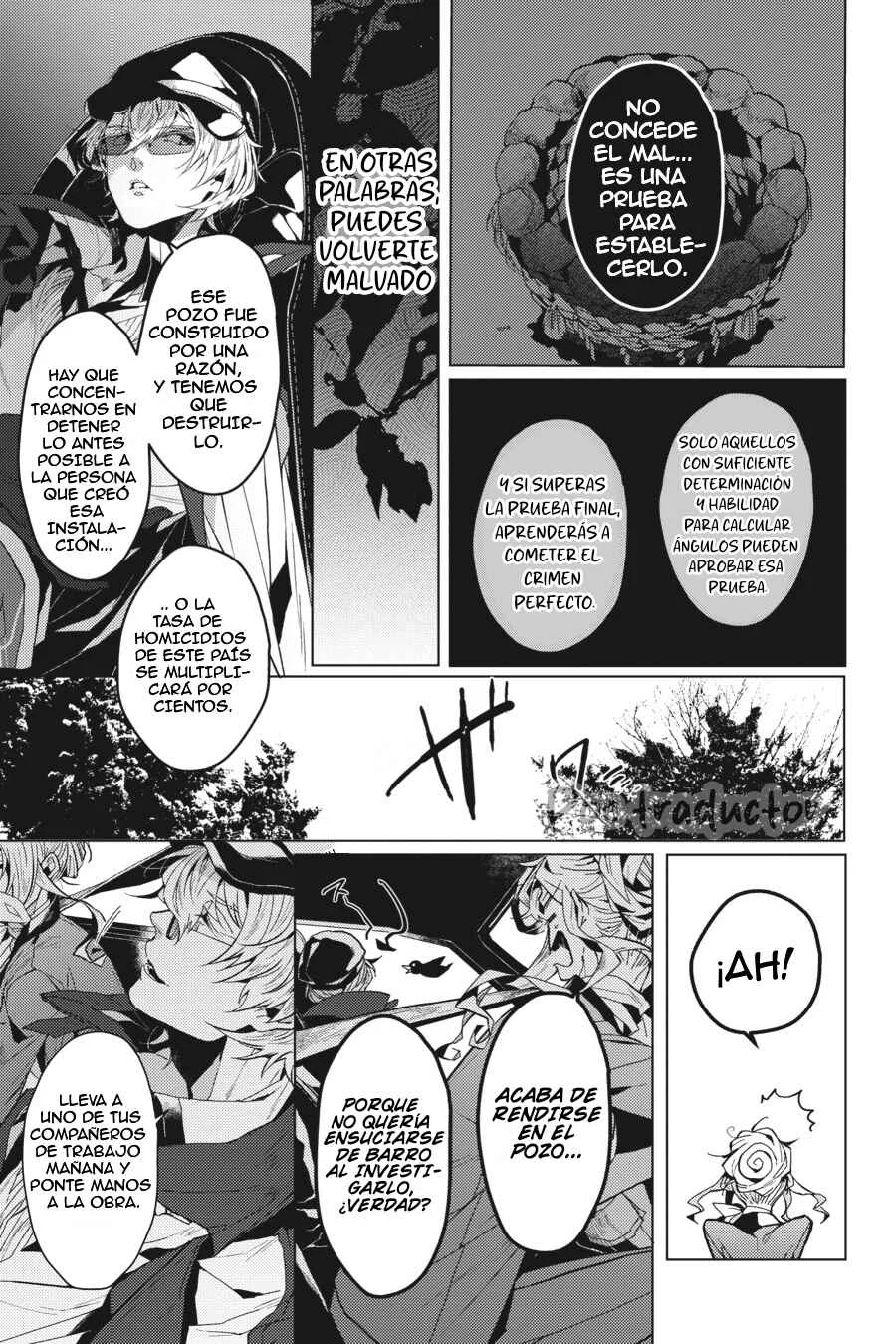 Bungo Stray Dogs Gaiden - Ayatsuji Yukito VS. Kyougoku Natsuhiko Capítulo 3: "Pantano (Tarde/Nublado)" - Page 16