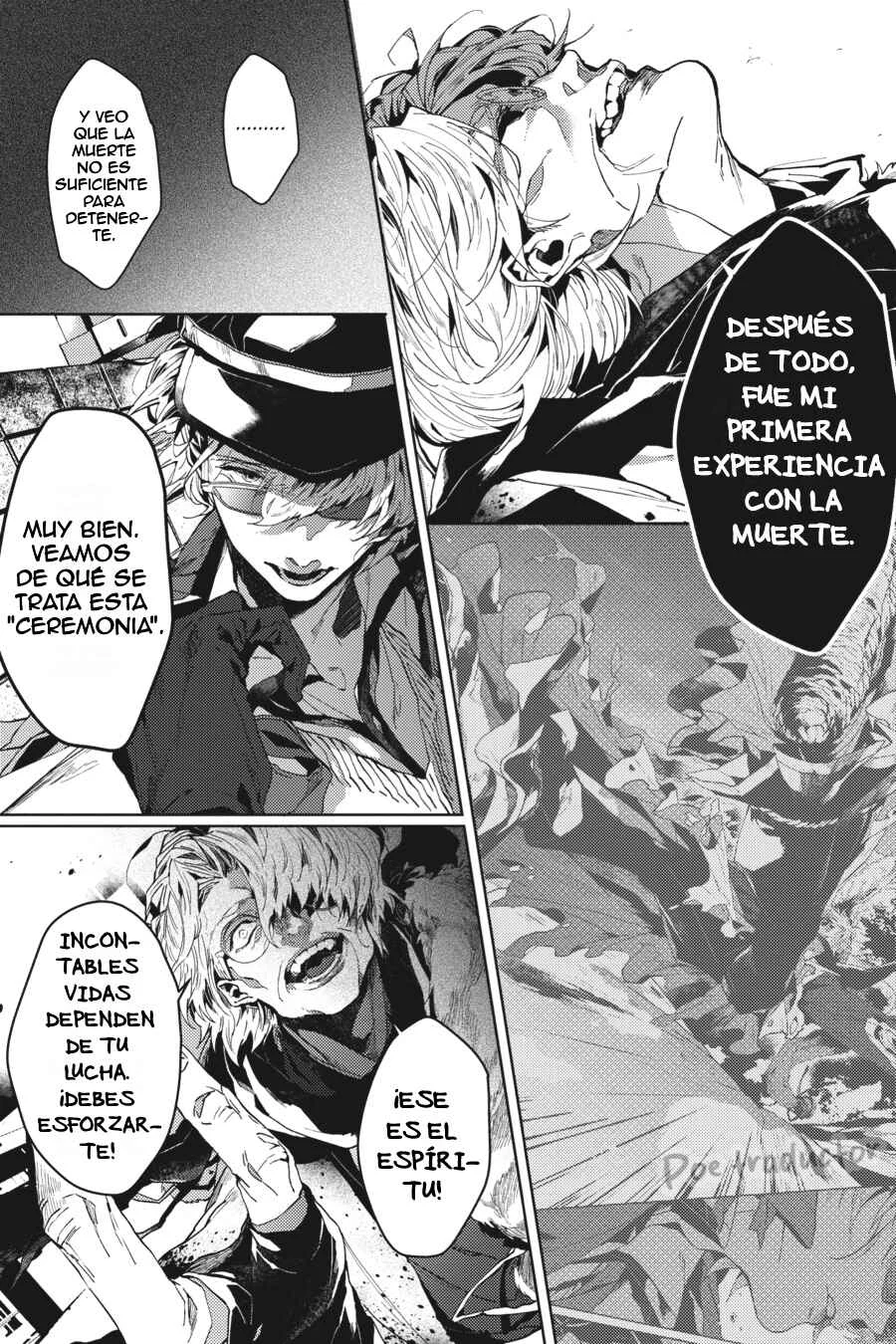 Bungo Stray Dogs Gaiden - Ayatsuji Yukito VS. Kyougoku Natsuhiko Capítulo 3: "Pantano (Tarde/Nublado)" - Page 23