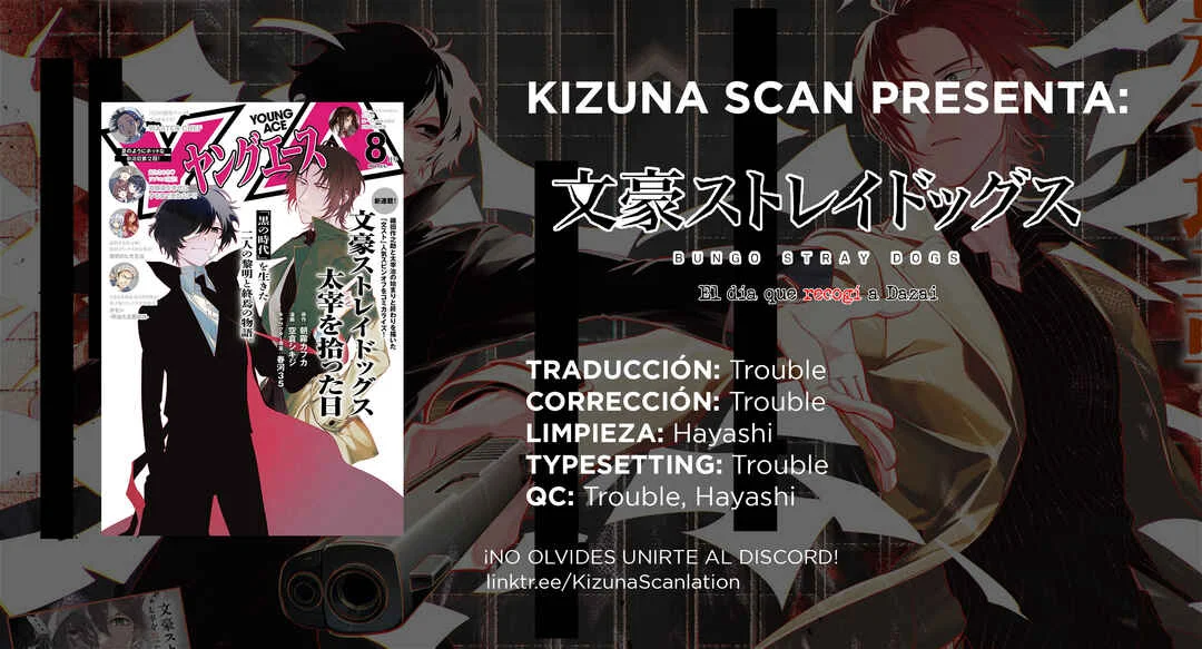 Bungou Stray Dogs: Dazai wo Hirotta Hi Capítulo 1: Encuentro - Page 1