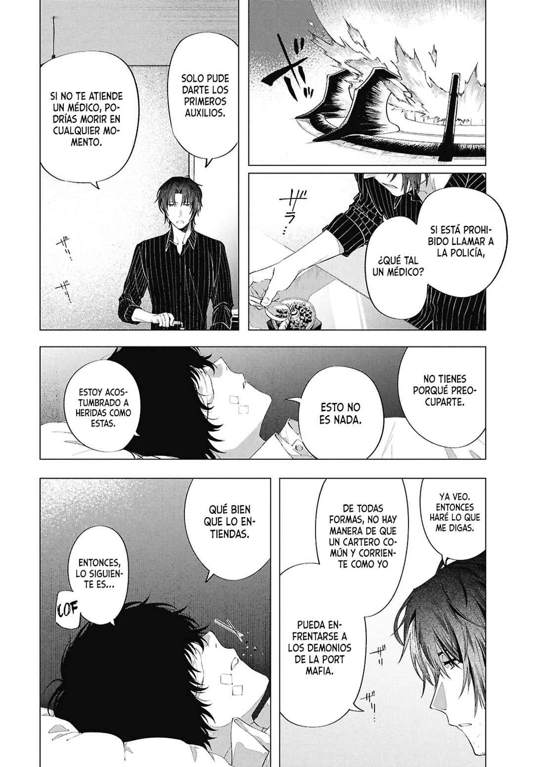 Bungou Stray Dogs: Dazai wo Hirotta Hi Capítulo 1: Encuentro - Page 25