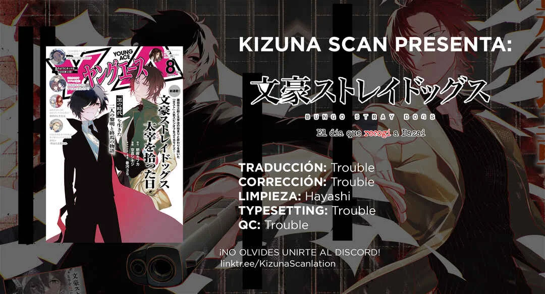 Bungou Stray Dogs: Dazai wo Hirotta Hi Capítulo 2: Juego - Page 1