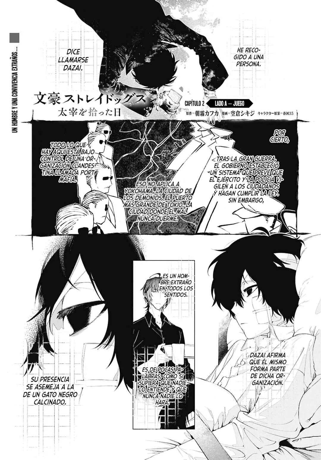 Bungou Stray Dogs: Dazai wo Hirotta Hi Capítulo 2: Juego - Page 3
