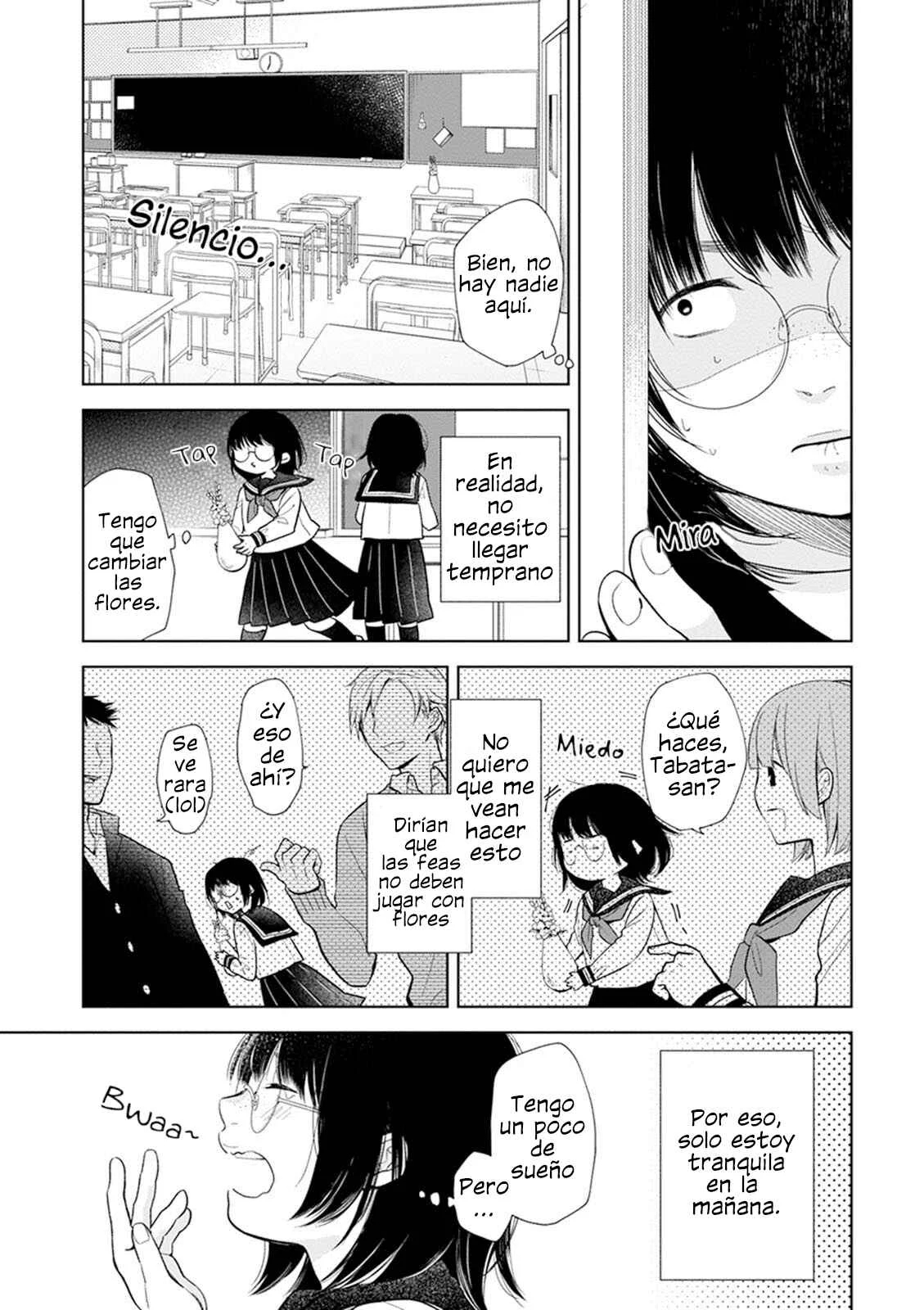 Busu ni Hanataba o. Capítulo 1: La Fea y el Riajuu - Page 4