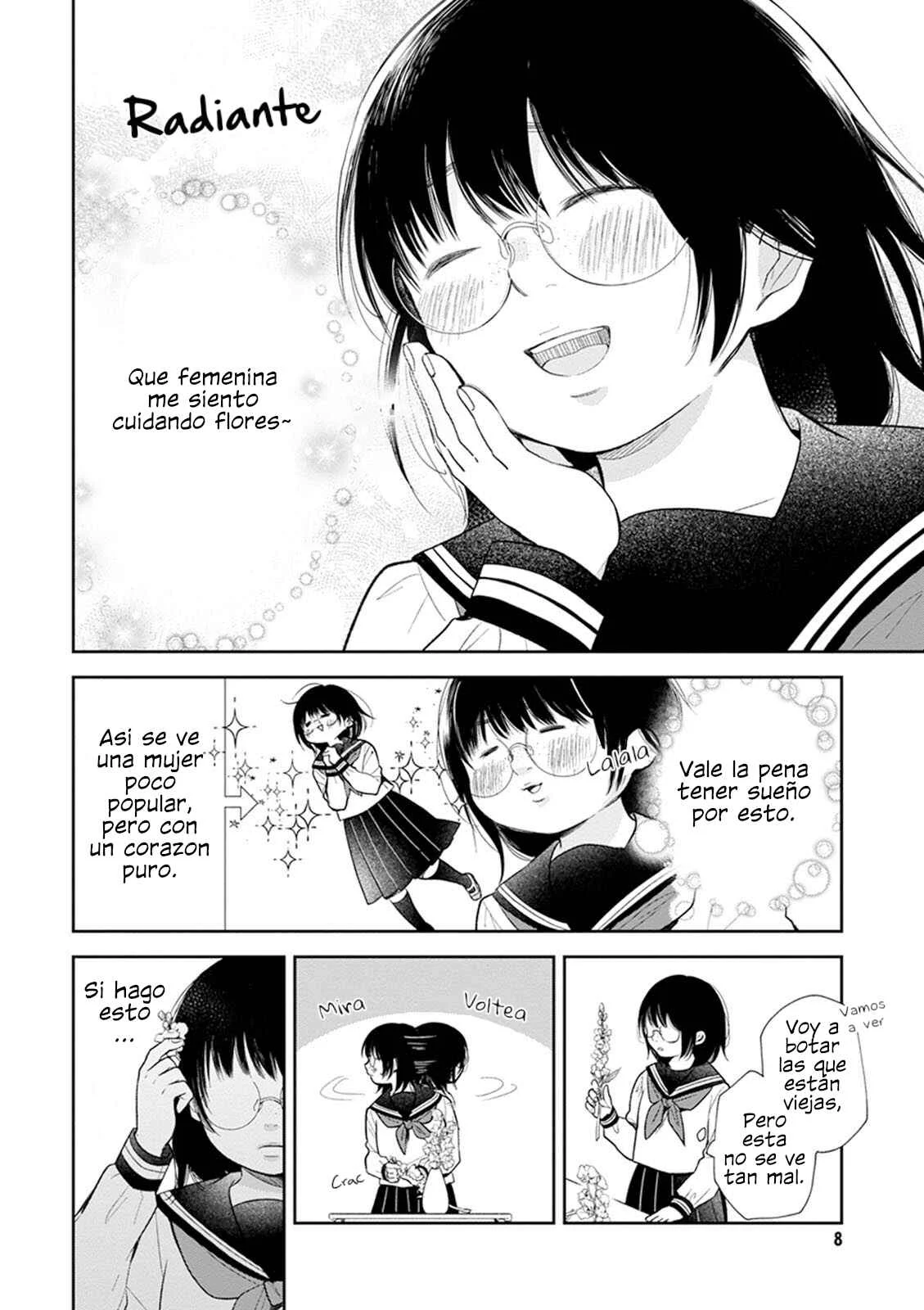 Busu ni Hanataba o. Capítulo 1: La Fea y el Riajuu - Page 5
