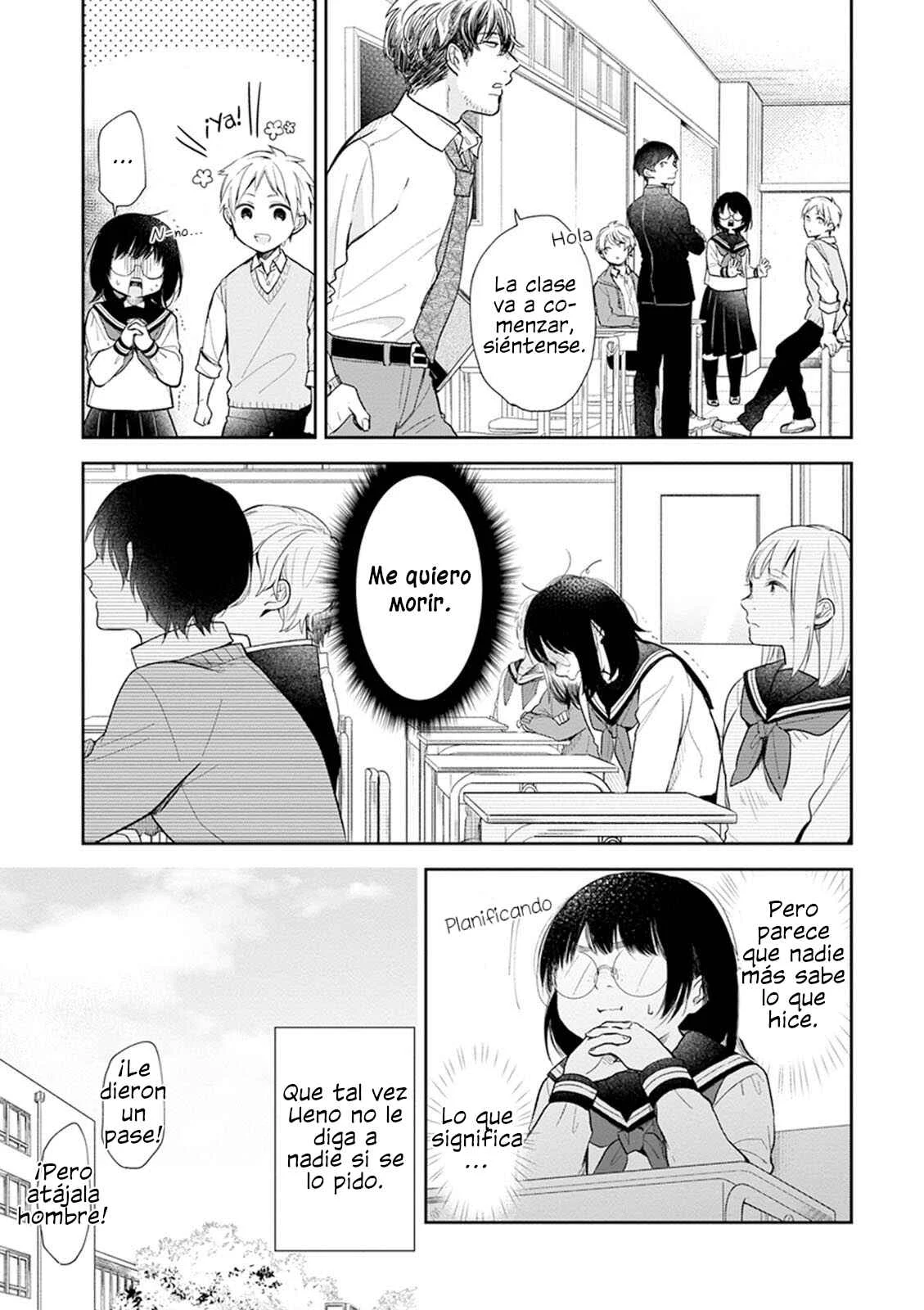Busu ni Hanataba o. Capítulo 1: La Fea y el Riajuu - Page 14